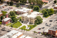 Brigham City Courthouse Aerial Photo-2